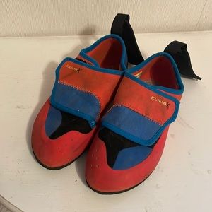 ClimbX child’s rock climbing shoes
